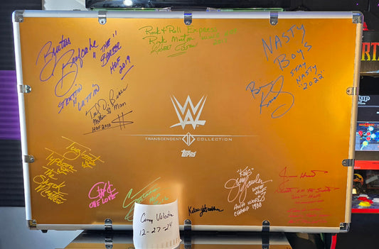 WWE AUTOGRAPHED LOT