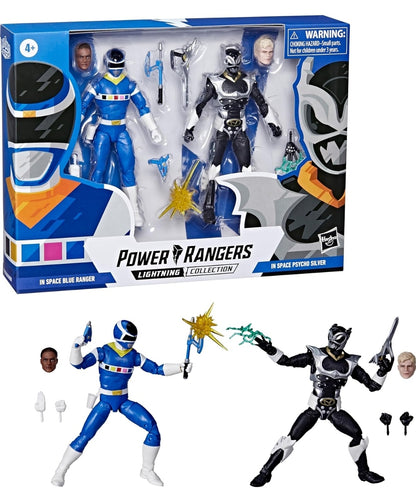 Power Rangers in Space w/ Psycho Ranger Lightning Collection 2 Pack