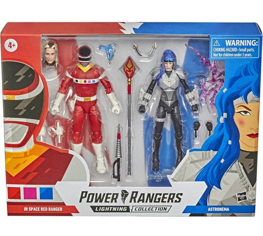 Power Rangers Lightning Collection in Space Red Ranger Versus Astronema 2-Pack