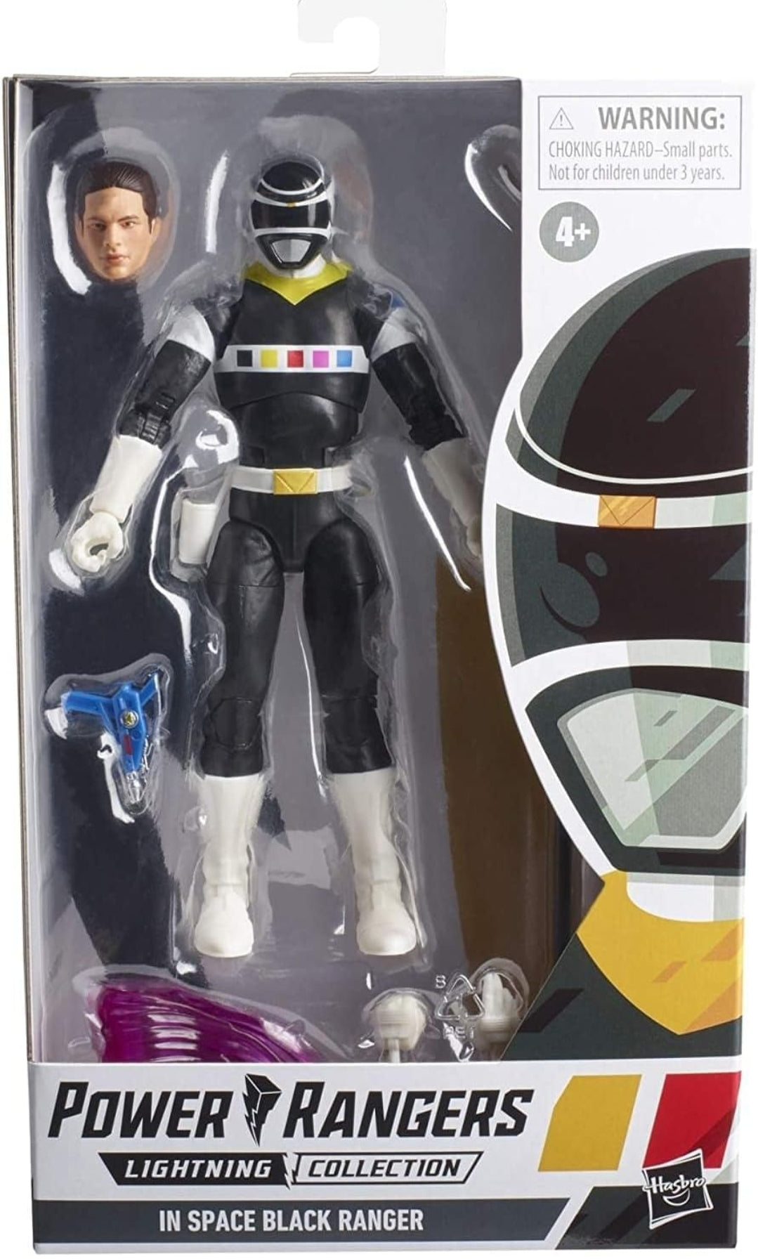 Power Rangers Lightning Collection in Space Black Ranger