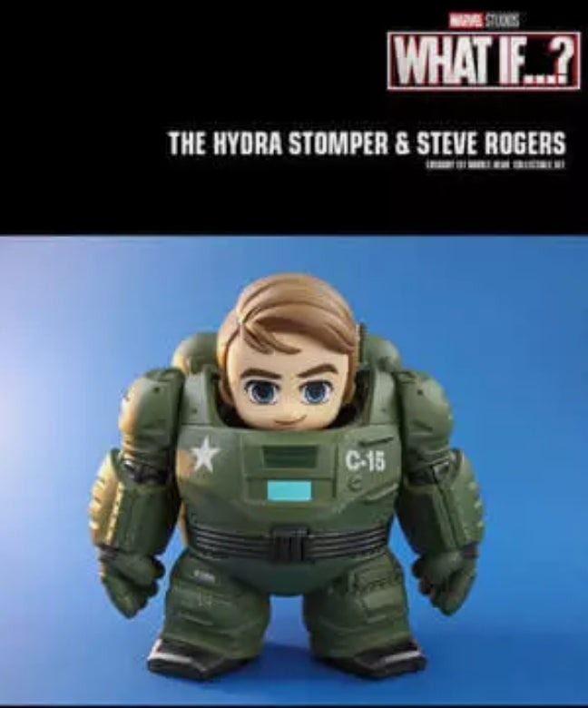 What If Hydra Stomper & Steve Rogers Collectable by Cosbaby