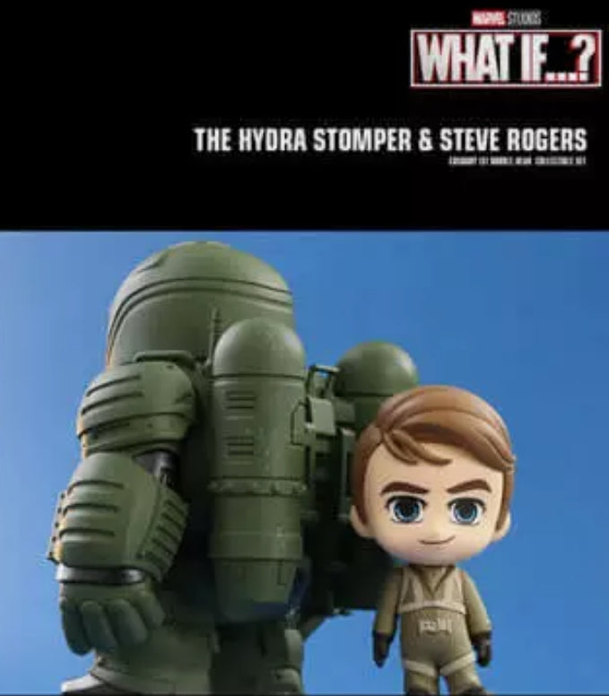 What If Hydra Stomper & Steve Rogers Collectable by Cosbaby