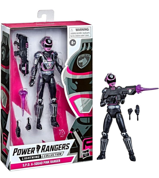 Power Rangers Lightning Collection S.P.D. A-Squad Pink Ranger 6” Action Figure