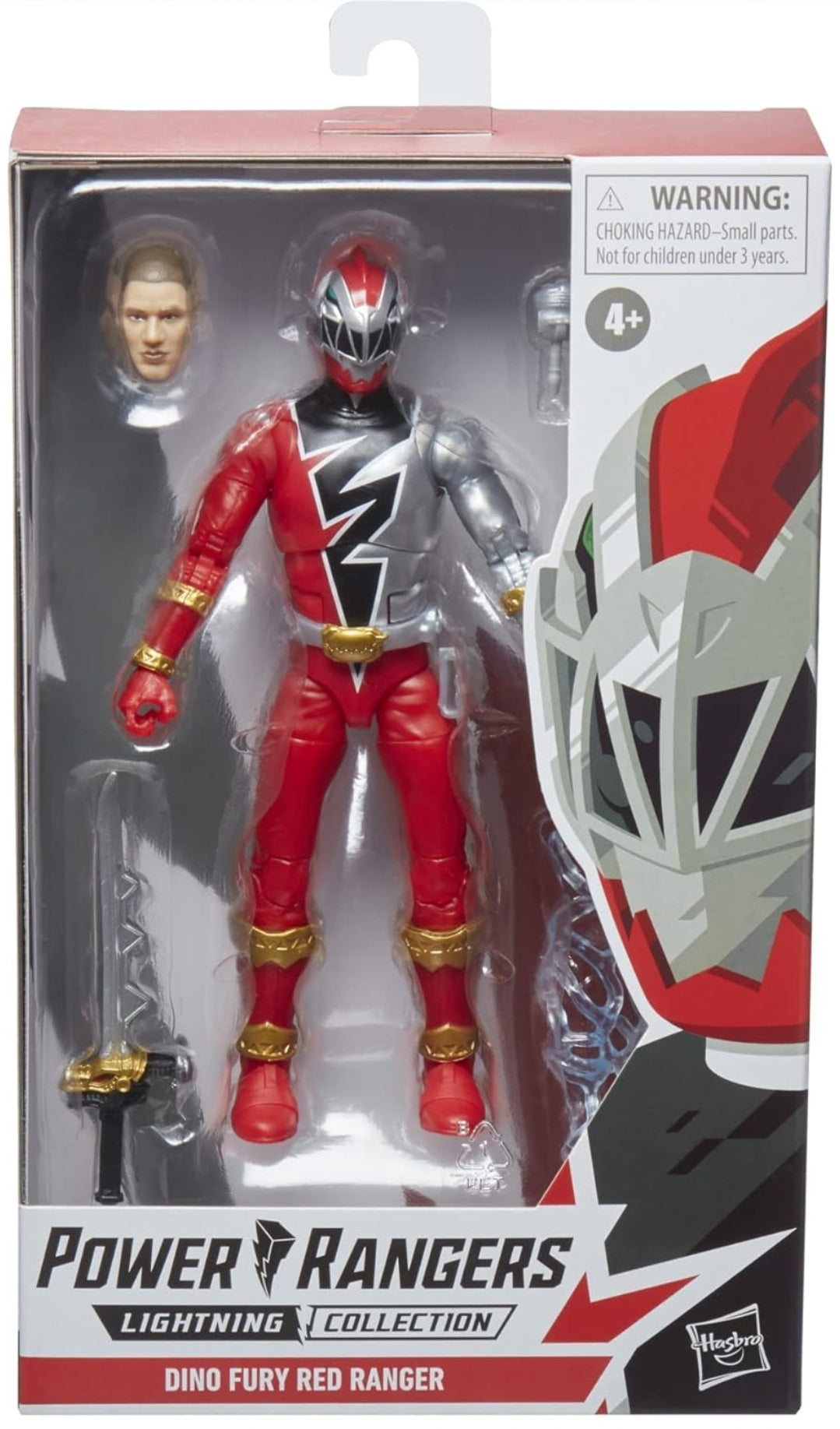 Power Rangers Lightning Collection Dino Fury Red Ranger 6-Inch Action Figure