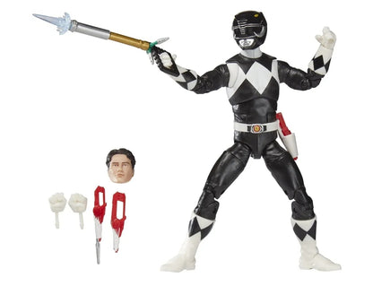 Power Rangers Lightning Collection Mighty Morphin Black Ranger 6-Inch Action Figure