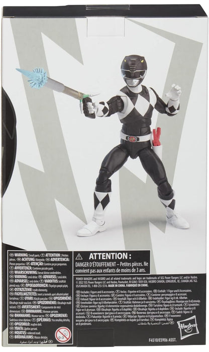 Power Rangers Lightning Collection Mighty Morphin Black Ranger 6-Inch Action Figure