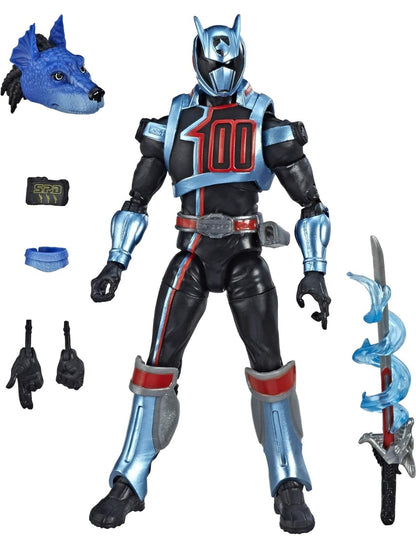 Power Rangers Hasbro Toys Lightning Collection 6" S.P.D. Shadow Ranger Collectible Action Figure