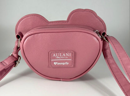 Aulani Loungefly Shellie May Pink Bear Crossbody by Disney