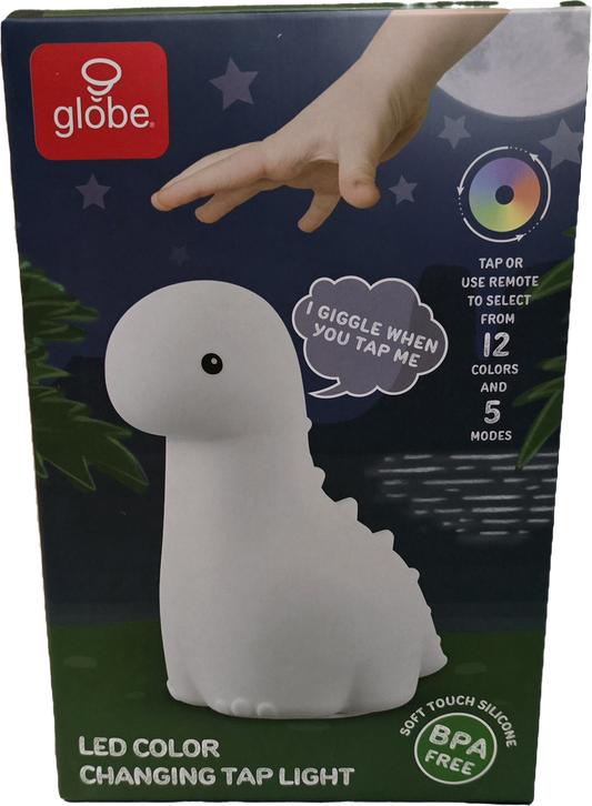 Rechargeable - Globe Brontosaurus - LED Color Changing Tap Light w/Remote [FREE SHIPPING OFFER WITH PROMOCODE]